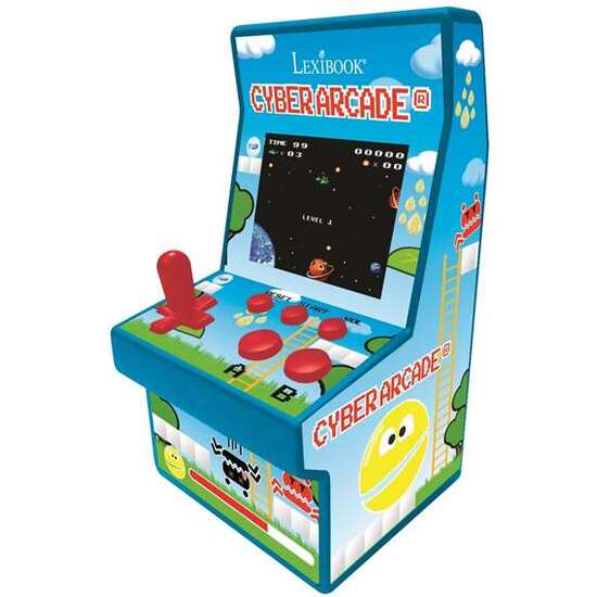 CONSOLA PORTATIL CYBER ARCADE CON 200 JUEGOS Y PANTALLA LCD A COLOR 2,5". 10,2X10,2X22,7CM image 2