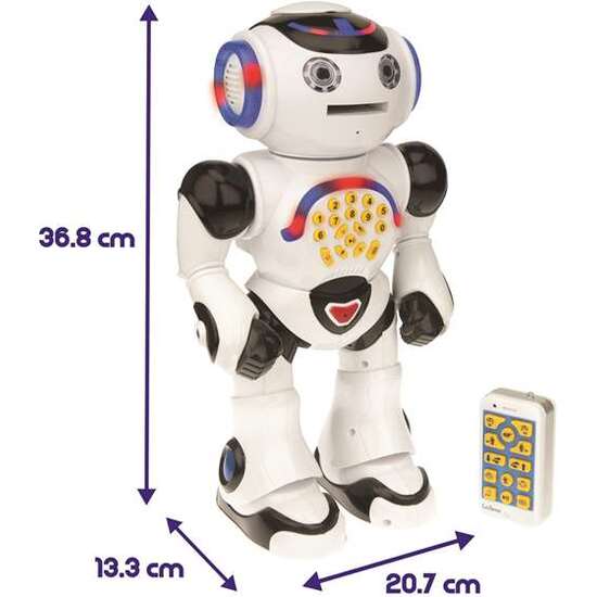 ROBOT INTELIGENTE INTERACTIVO POWERMAN, CON EFECTOS LUMINOSOS. MANDO A DISTANCIA INCLUIDO 27X14X42CM image 2