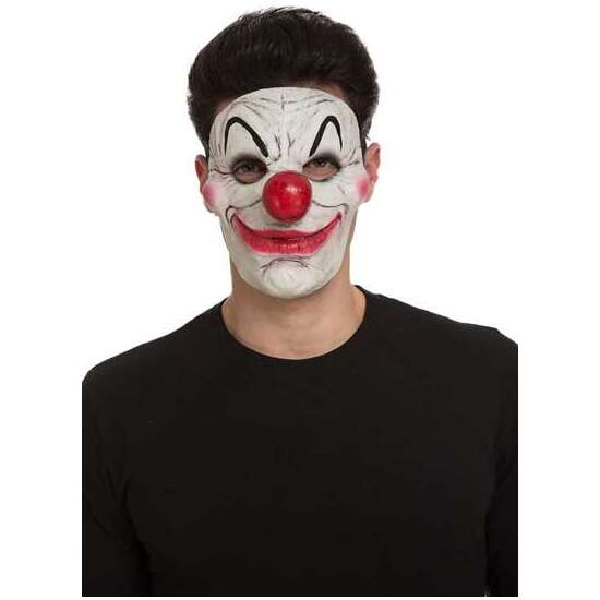 MÁSCARA PAYASO DIABÓLICO ÚNICA image 0