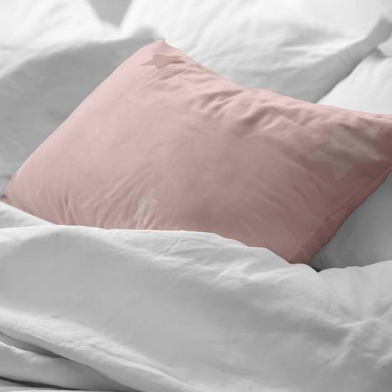 FUNDA DE ALMOHADA 100% ALGODÓN WERNER ROSA image 1