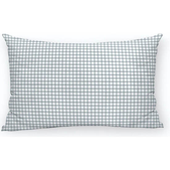 FUNDA DE ALMOHADA 100% ALGODÓN XALO AZUL image 0