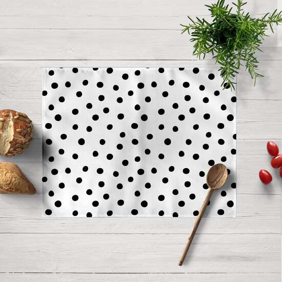 PACK 2 UNIDADES MANTEL INDIVIDUAL KIBO BLACK image 0