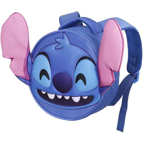 MOCHILA LILO Y STITCH EMOJI SEND 22X22X9CM image 0