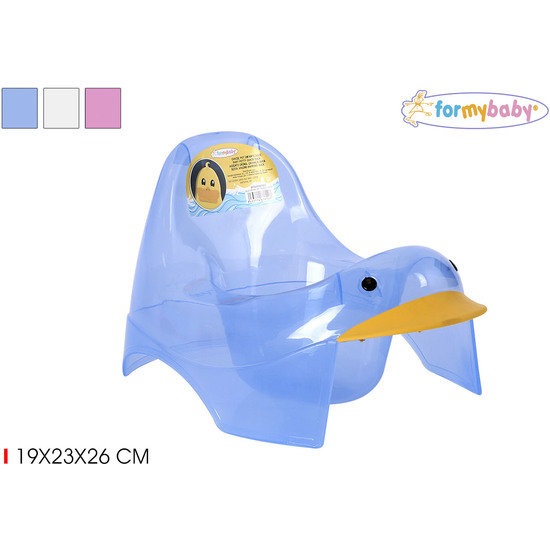 TRANSP. BABY POTTY CHAIR DUCK FOR MY BABY image 0