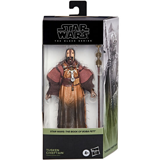 FIGURA TUSKEN CHIEFTAIN THE BOOK OF BOBA FETT STAR WARS 15CM image 0