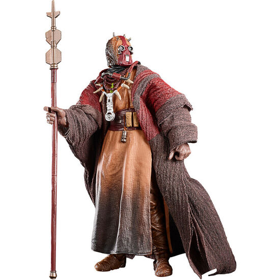 FIGURA TUSKEN CHIEFTAIN THE BOOK OF BOBA FETT STAR WARS 15CM image 1