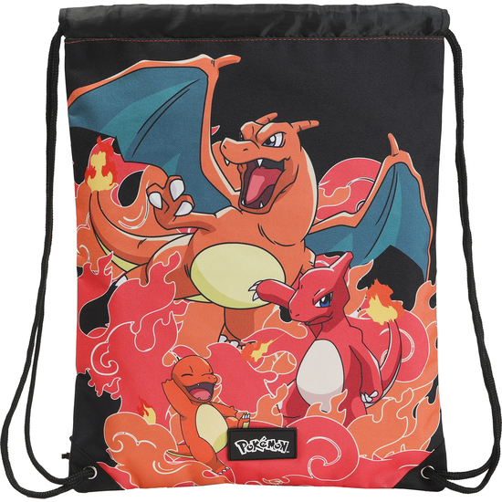 SACO CHARMANDER EVOLUTION POKEMON 34X42CM image 0