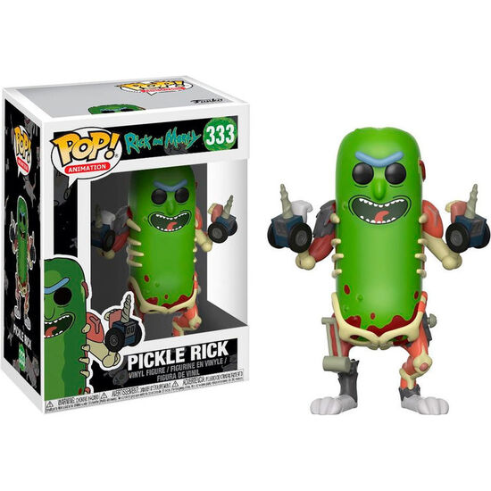 FIGURA POP RICK & MORTY PICKLE RICK image 0