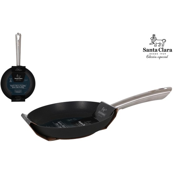 SARTEN 20CM HIERRO FUNDIDO STA CLARA ECOFERRO image 0