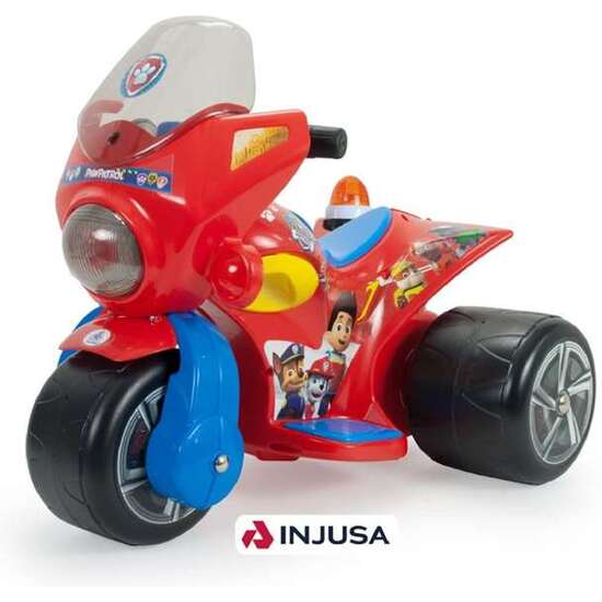 TRIMOTO SAMURAI PAW PATROL 6V CON LUZ 61X52X49,5 CM image 3