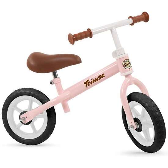 BICICLETA SIN PEDALES ROSA VINTAGE 10" (MAS DE 2 AÑOS) image 0