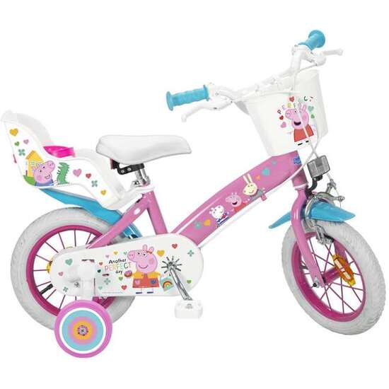 BICICLETA PEPPA PIG ROSA 12" (3/5AÑOS) image 0