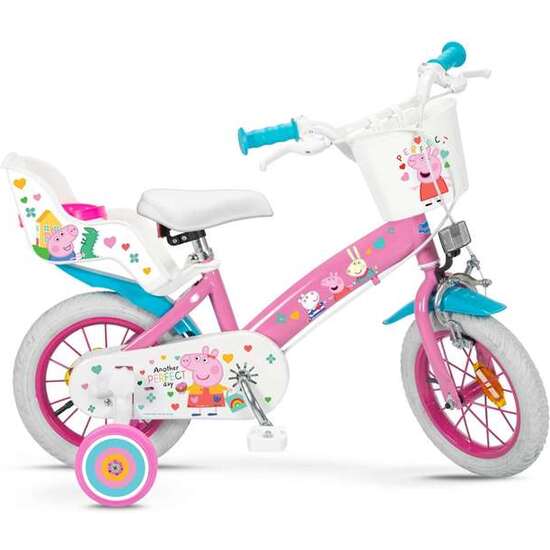 BICICLETA PEPPA PIG ROSA 12" (3/5AÑOS) image 1