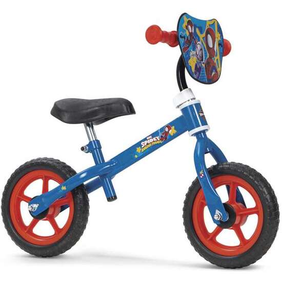 BICICLETA SIN PEDALES SPIDERMAN HUFFY 10" (MAS DE 2 AÑOS) image 0