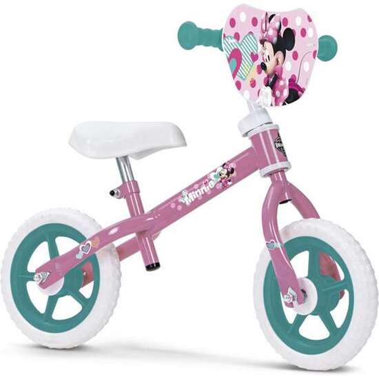 BICICLETA SIN PEDALES MINNIE HUFFY 10" (MAS DE 2 AÑOS) image 0