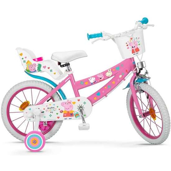 BICICLETA PEPPA PIG ROSA 16"(5/8 AÑOS) image 1