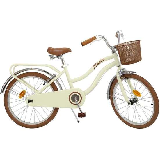 BICICLETA VINTAGE BEIGE 20" 6/9 AÑOS. NO INCLUYE RUEDINES. image 0