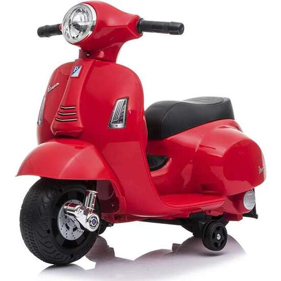 MOTO MINI VESPA ROJA 6V 4 AH - 1 MOTOR image 0