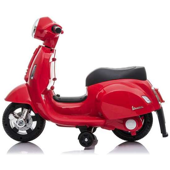 MOTO MINI VESPA ROJA 6V 4 AH - 1 MOTOR image 1