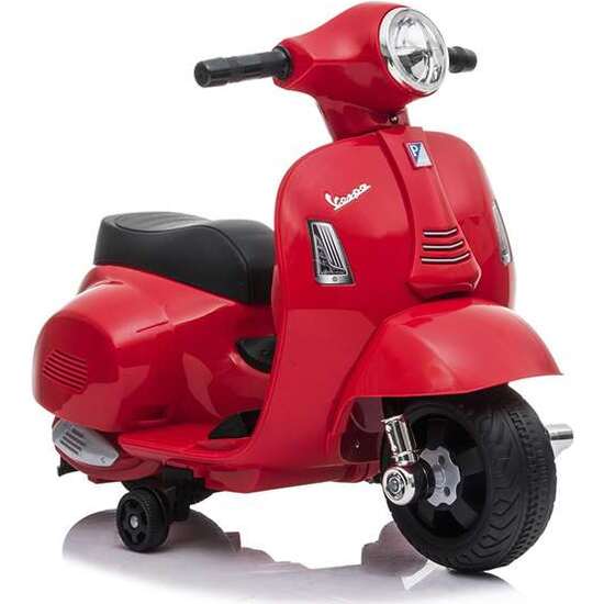 MOTO MINI VESPA ROJA 6V 4 AH - 1 MOTOR image 3