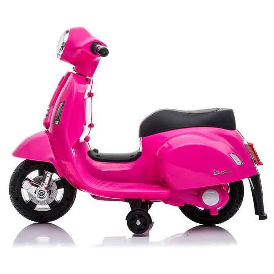 MOTO MINI VESPA ROSA 6V 4 AH - 1 MOTOR image 0