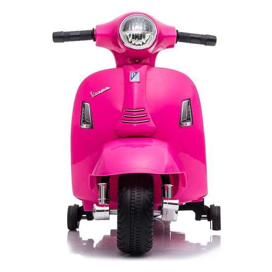 MOTO MINI VESPA ROSA 6V 4 AH - 1 MOTOR image 1