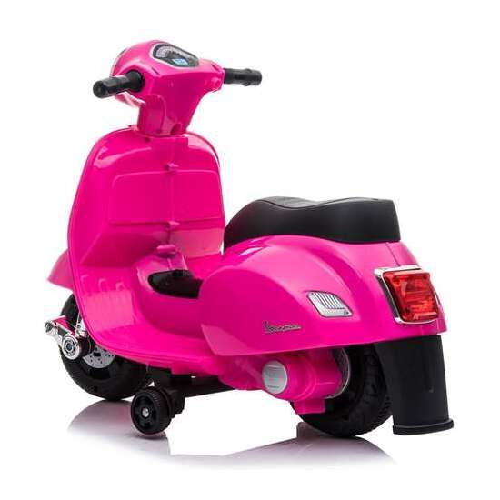 MOTO MINI VESPA ROSA 6V 4 AH - 1 MOTOR image 3