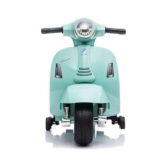 MINI VESPA VERDE OLIVA MP- 6V 4 AH - 1 MOTOR image 1