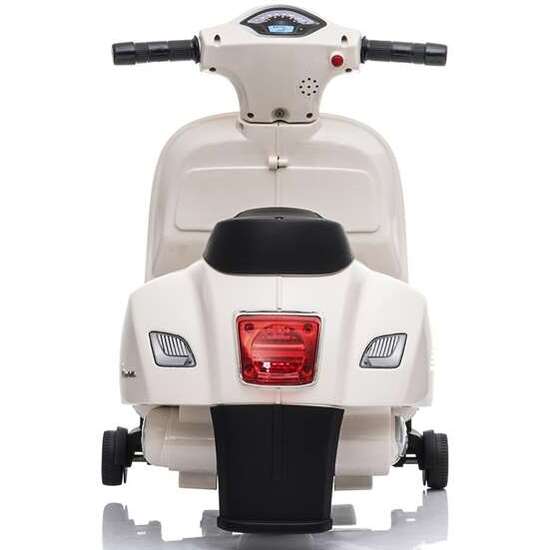 MOTO MINI VESPA BLANCA 6V 4 AH - 1 MOTOR image 5