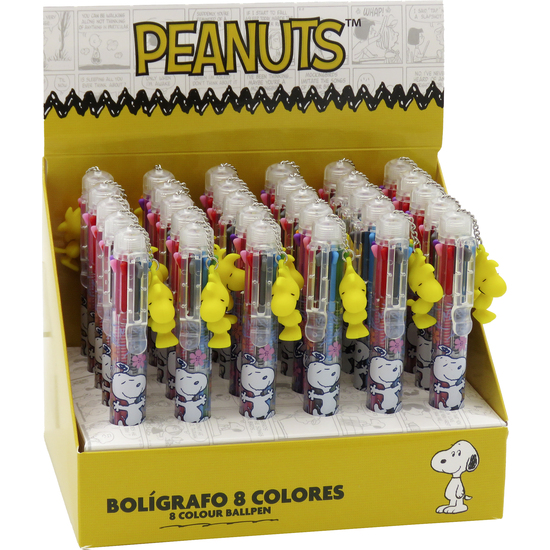 BOLIGRAFO 8 COLORES SNOOPY image 3