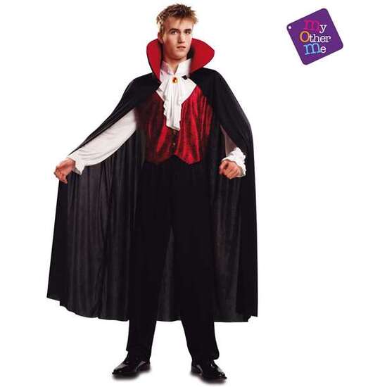 DISFRAZ ADULTO VAMPIRO GÓTICO TALLA XL image 1