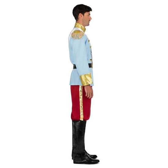 DISFRAZ PRÍNCIPE AZUL L (CHAQUETA, CINTURÓN, PANTALONES Y CUBREBOTAS) image 1