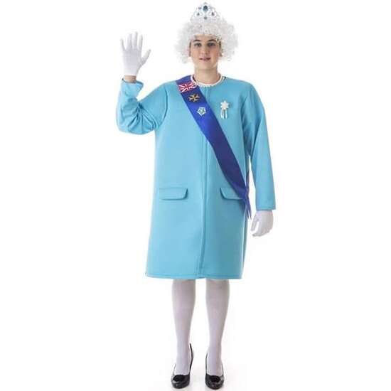 DISFRAZ ADULTO REINA ISABEL TALLA XL image 0