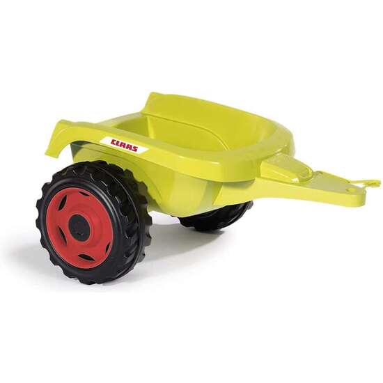 TRACTOR CLAAS FARMER XL + REMOLQUE A PEDALES ASIENTO REGULABLE 142X54X44CM image 1