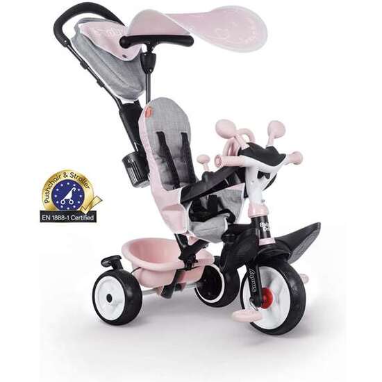 TRICICLO BABY DRIVE CONFORT ROSA 101X68X52CM image 0