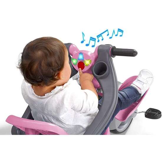 TRICICLO BABY PLUS MUSIC ROSA 91,2X98,3X51,5 CM image 5