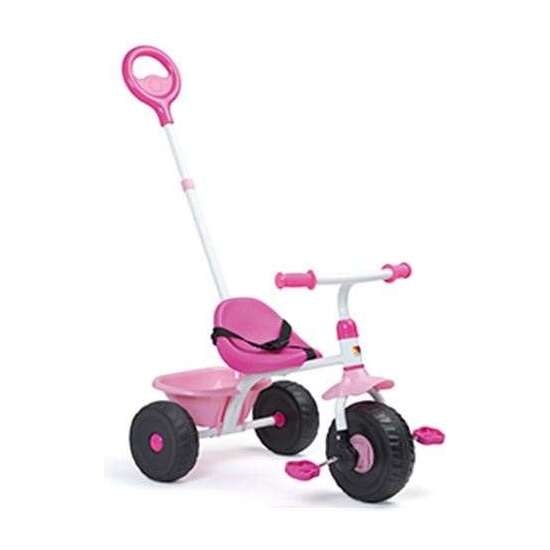 TRICICLO URBAN TRIKE 3 EN 1 ROSA (DESDE LOS 10 HASTA LOS 18 MESES) image 0