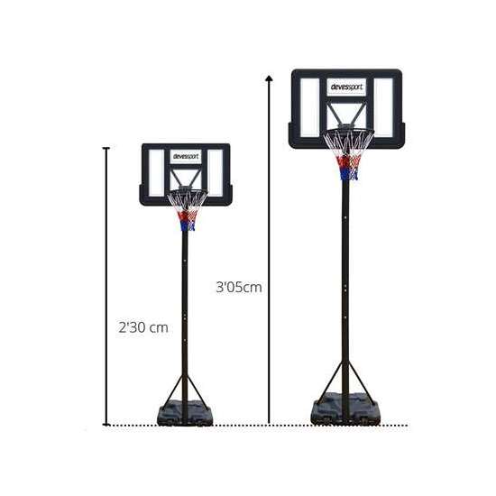 CANASTA BALONCESTO AJUSTABLE 230 A 305 CM image 4