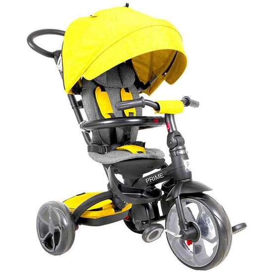 NEW PRIME TRICYCLE YELLOW image 0