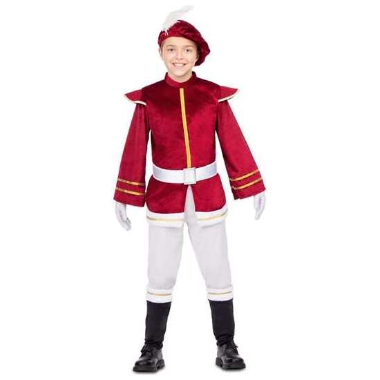 DISFRAZ PAJE GRANATE TALLA 7-9 AÑOS image 0