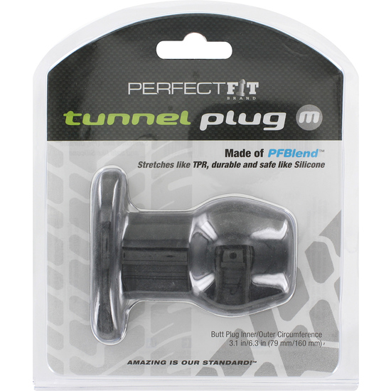 PERFECT FIT TUNNEL PLUG BLACK M image 1