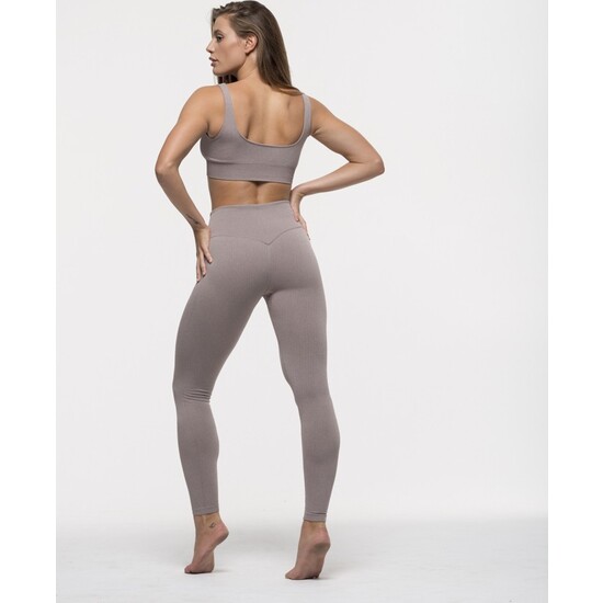 LEGGING DEPORTIVO CON FIBRA EMANA 3D, TERRA image 1