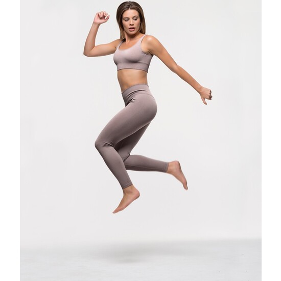 LEGGING DEPORTIVO CON FIBRA EMANA 3D, TERRA image 5