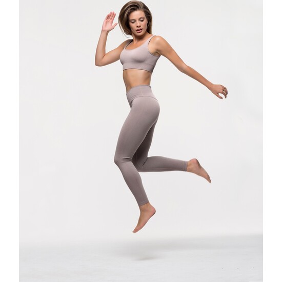 LEGGING DEPORTIVO CON FIBRA EMANA 3D, TERRA image 5