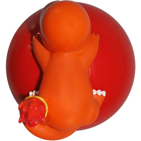 LAMPARA DESPERTADOR LED CHARMANDER POKEBALL POKEMON image 0