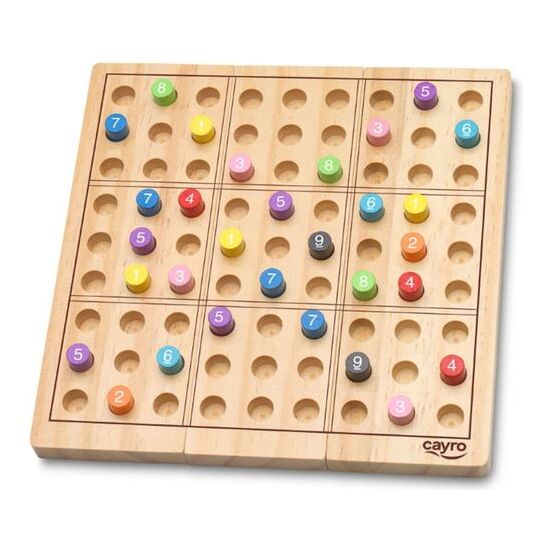 JUEGO SUDOKU MADERA CAJA METAL image 1