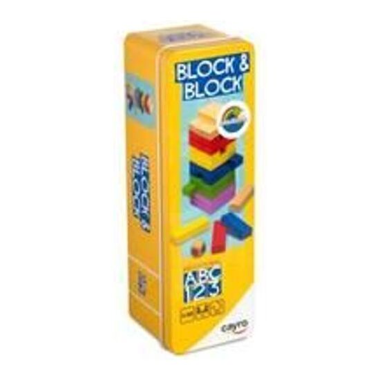 JUEGO BLOCK & BLOCK MADERA 36 PZAS. image 0