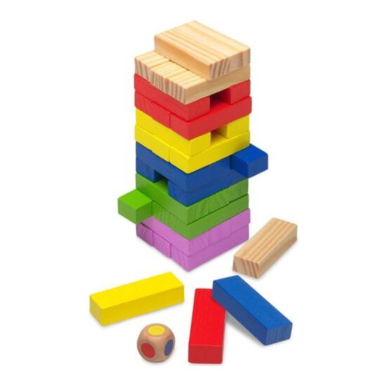 JUEGO BLOCK & BLOCK MADERA 36 PZAS. image 1