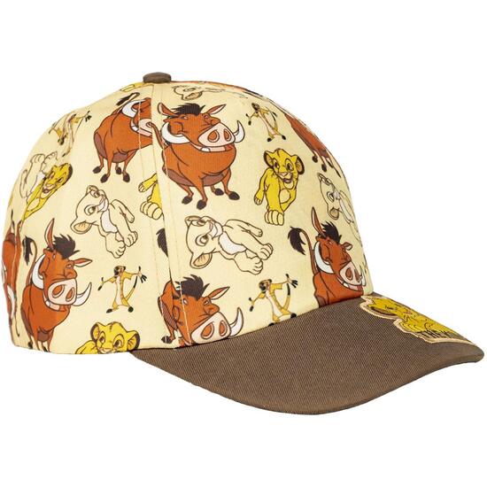 GORRA VISERA CURVA LION KING image 0