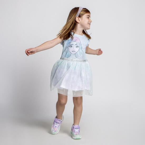 VESTIDO SINGLE JERSEY FANTASIA FROZEN image 3